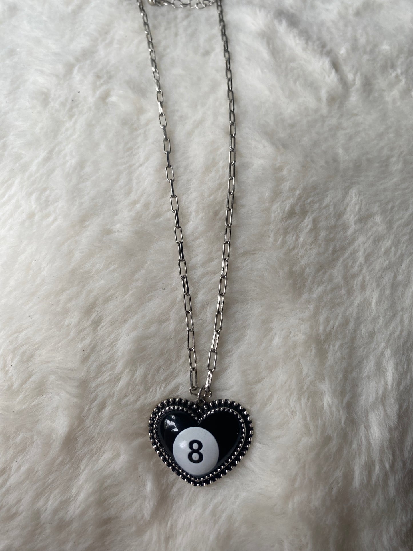 8 ball necklace