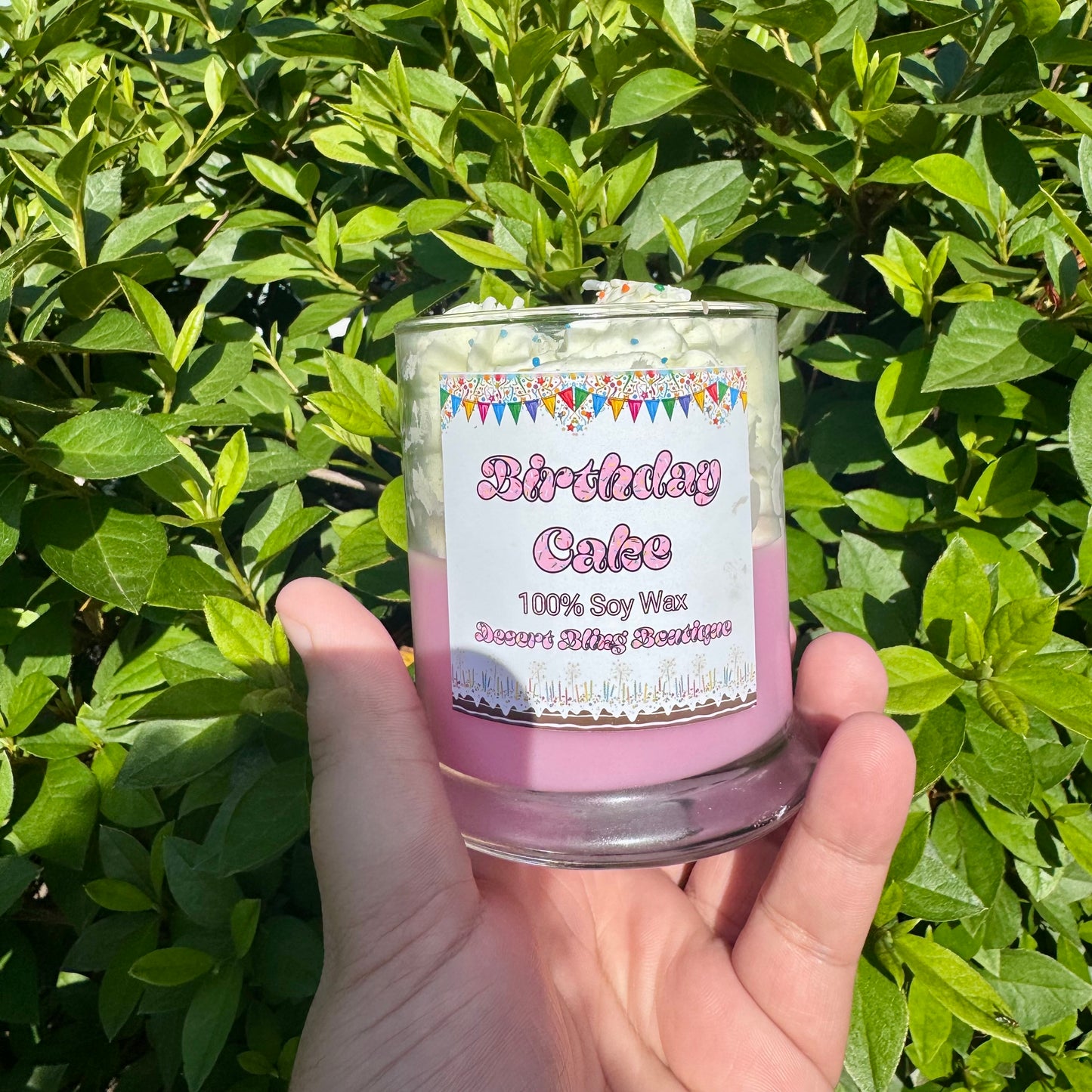 Whipped Topping Candles